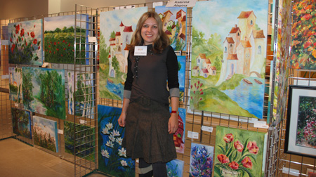 Katerina Atapina Markham Arts Council Art Show & Sale