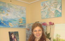 Katerina Atapina Markham Arts Concil Art Show and Sale