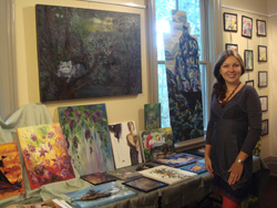 Katerina Atapina Markham Arts Concil Art Show and Sale