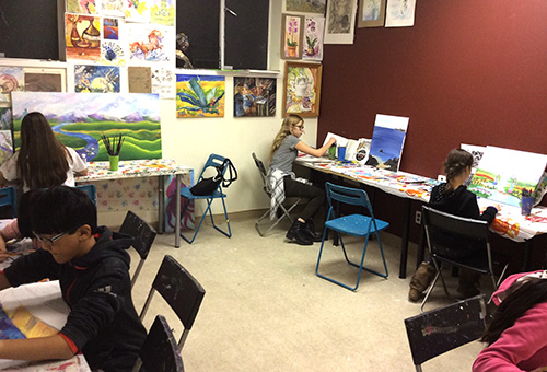 Winter Art program