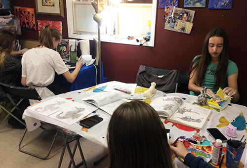 Winter Art program