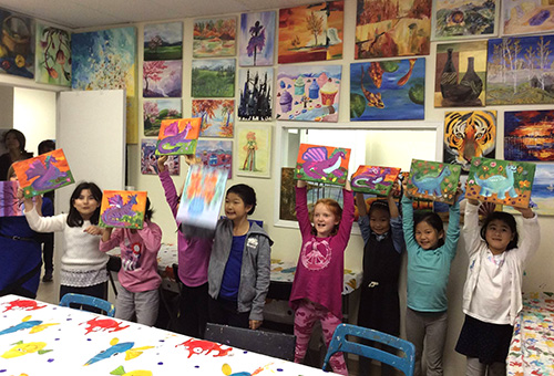 Winter Art program